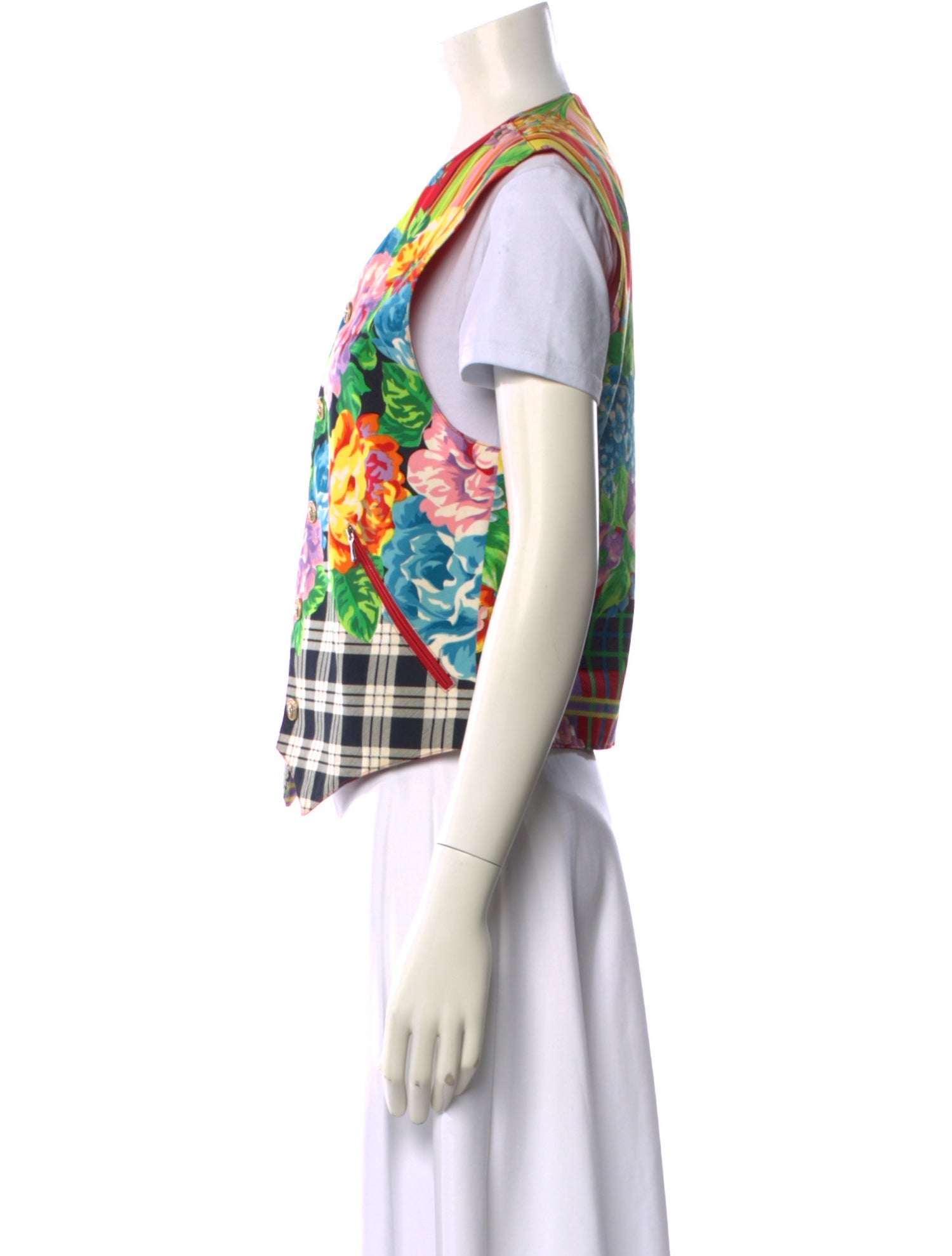 Versus Versace Vintage 1990's Vest