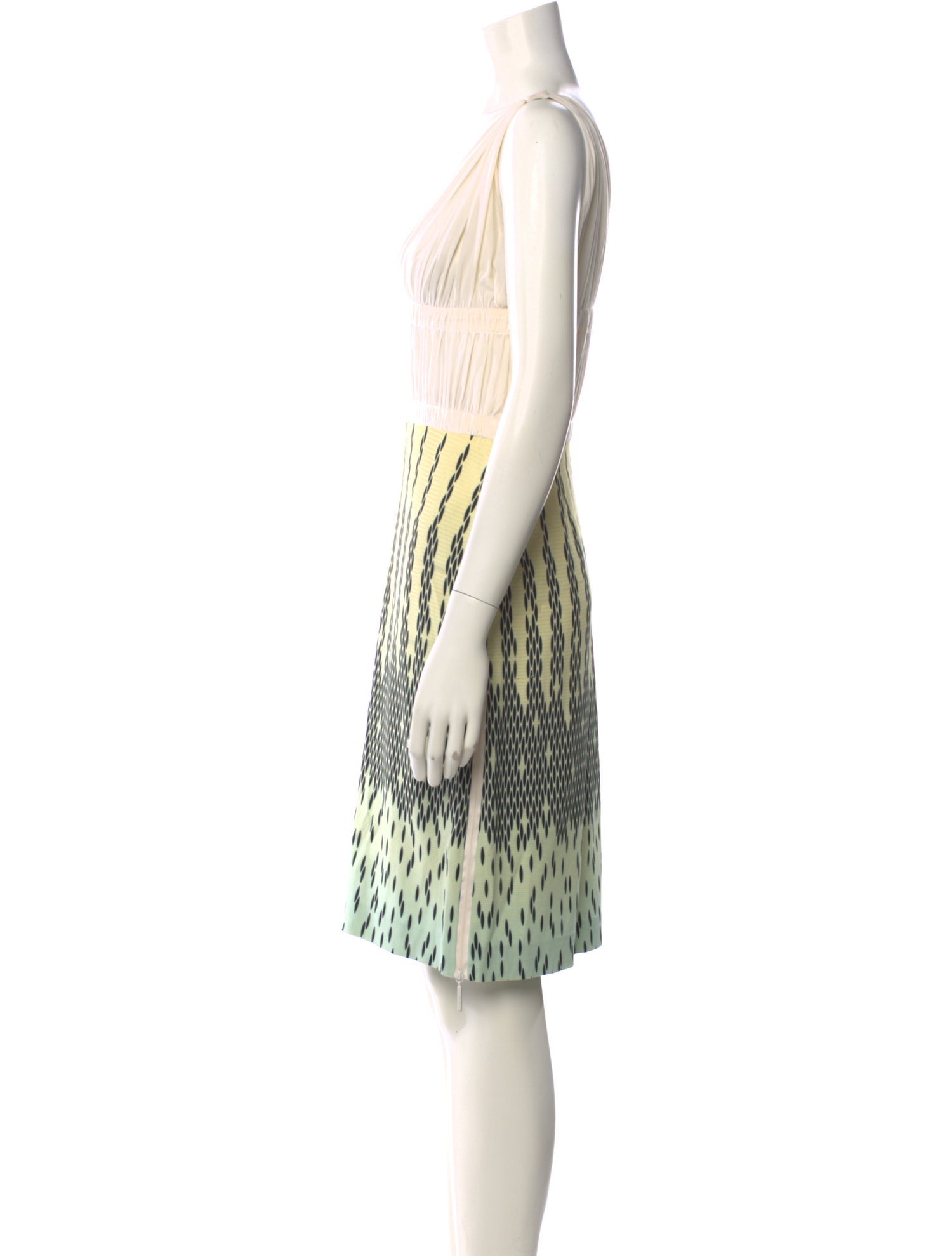 Versus Versace Striped Knee-Length Dress