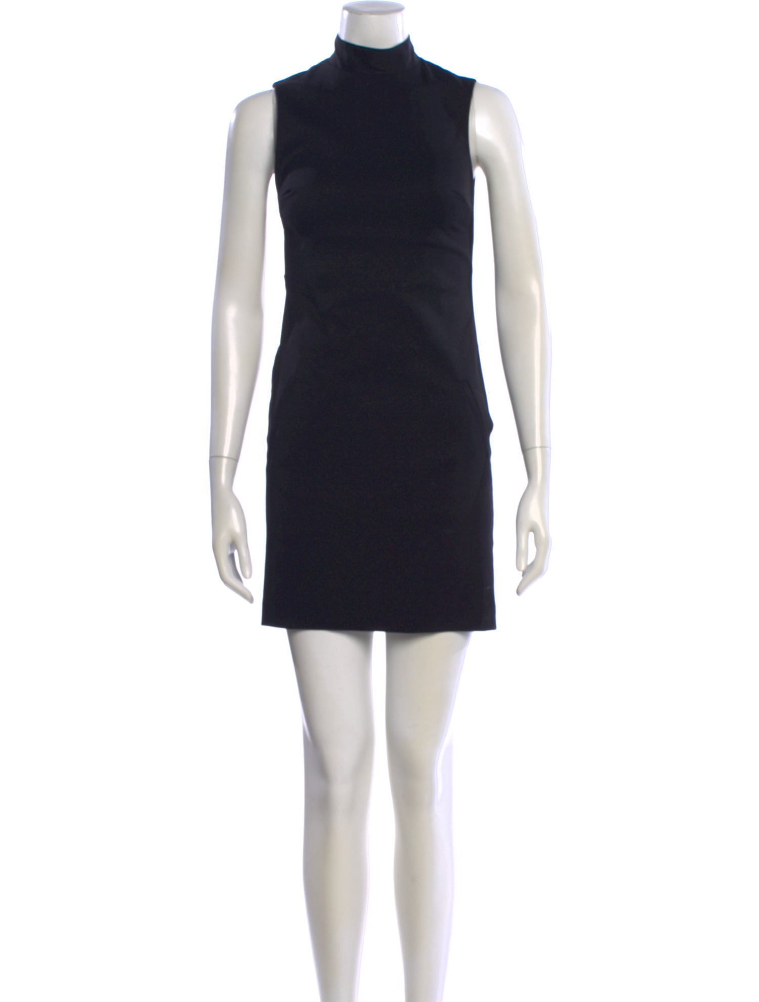 Versus Versace Mock Neck Mini Dress