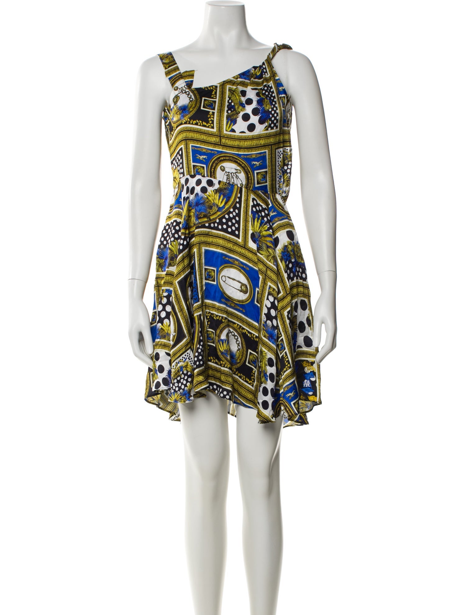 Versus Versace Printed Mini Dress