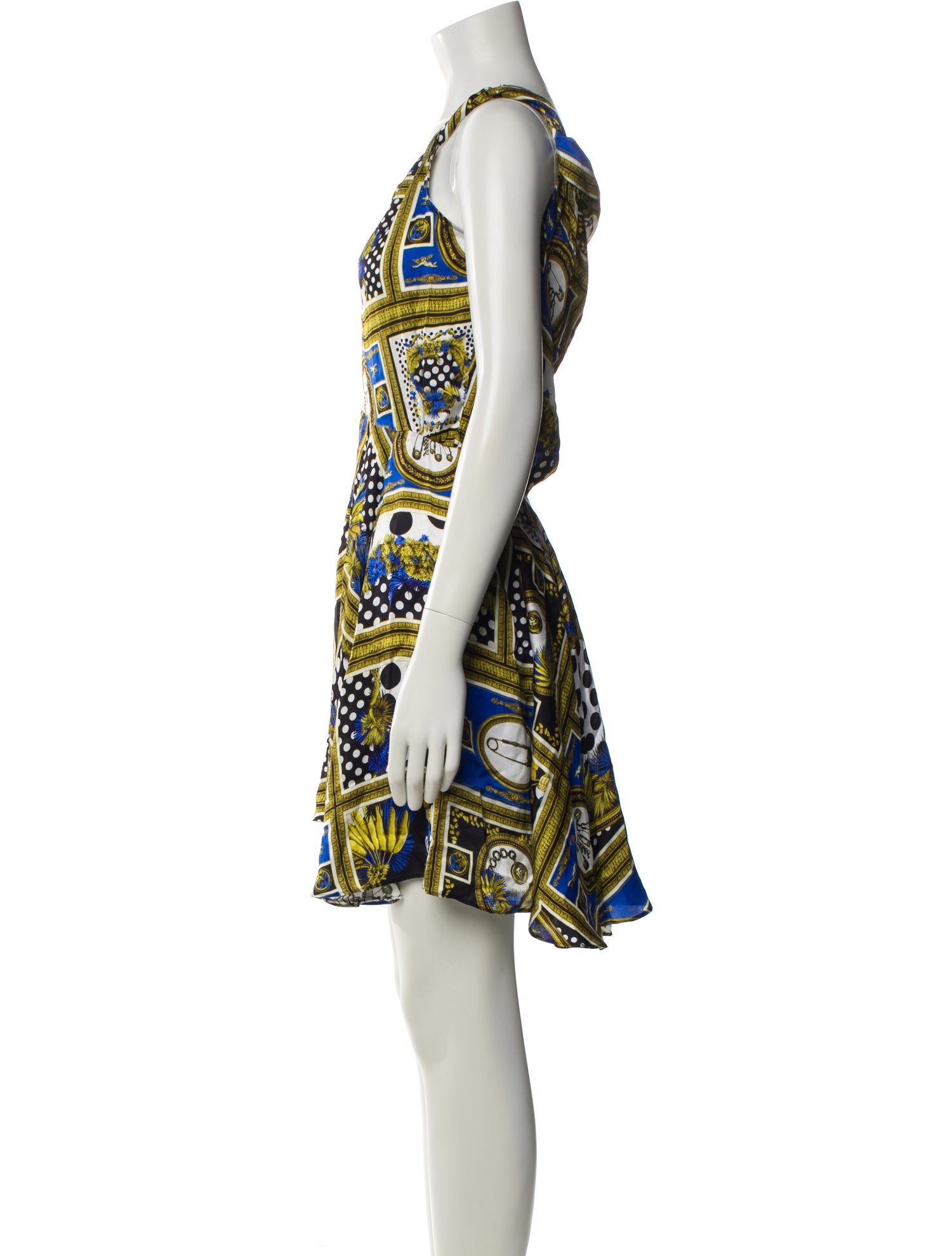 Versus Versace Printed Mini Dress