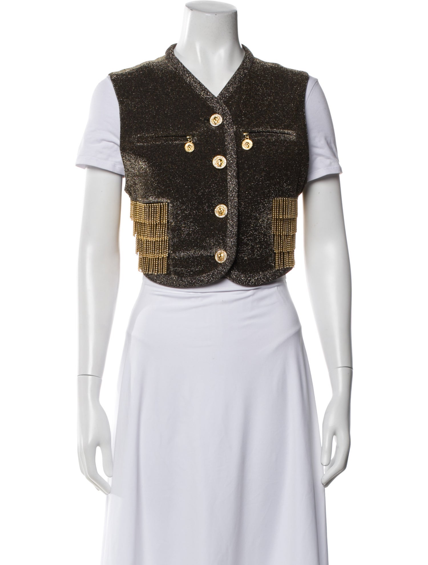 Versus Versace Vintage 1990's Vest