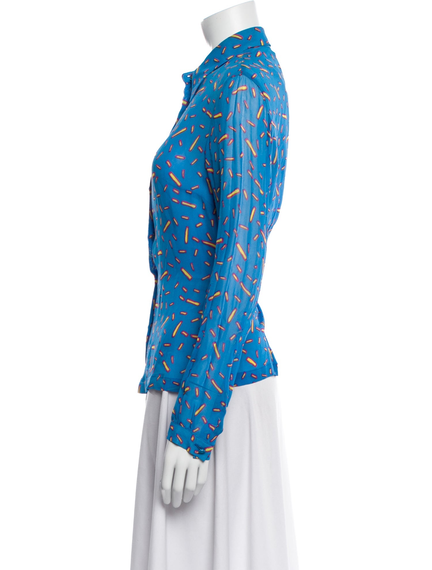 Versus Versace Vintage 1990's Blouse