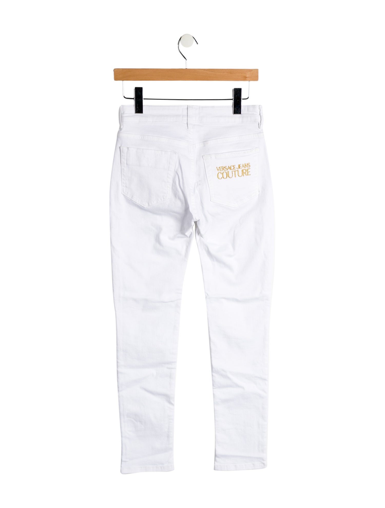 Versace Jeans Couture Mid-Rise Skinny Leg Jeans