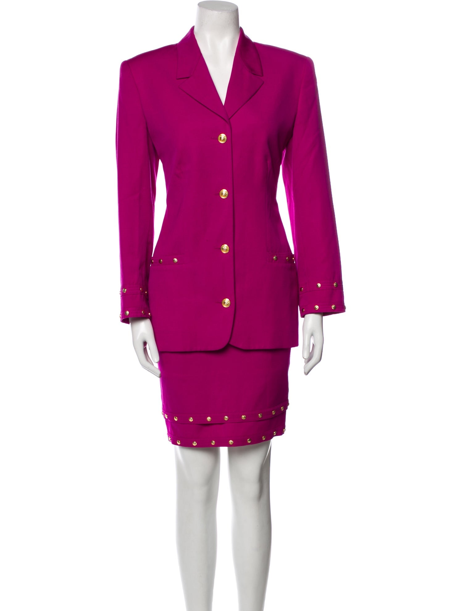 Versace Jeans Couture Vintage 1990's Skirt Suit