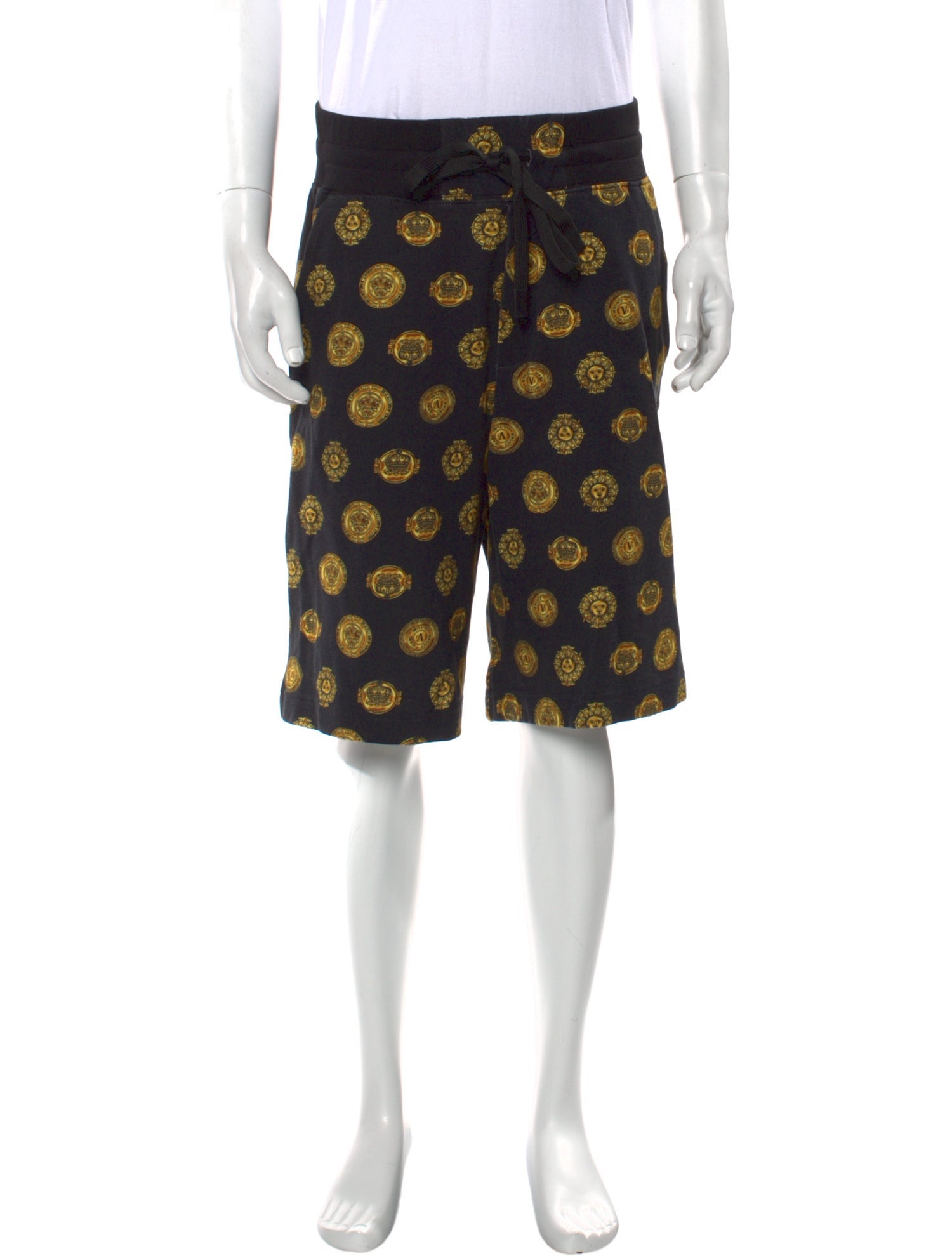 Versace Jeans Couture Printed Jogger Shorts