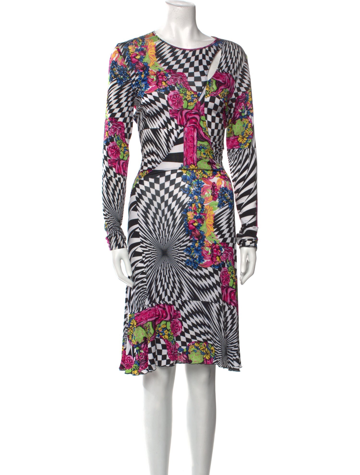 Versace Jeans Couture Vintage Midi Length Dress