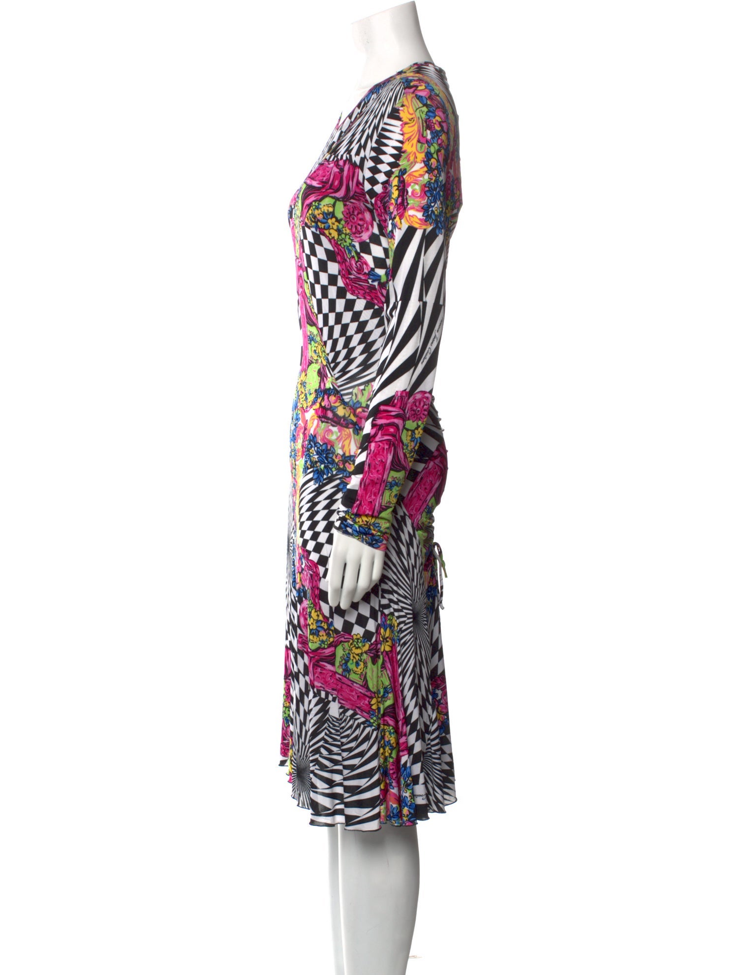 Versace Jeans Couture Vintage Midi Length Dress