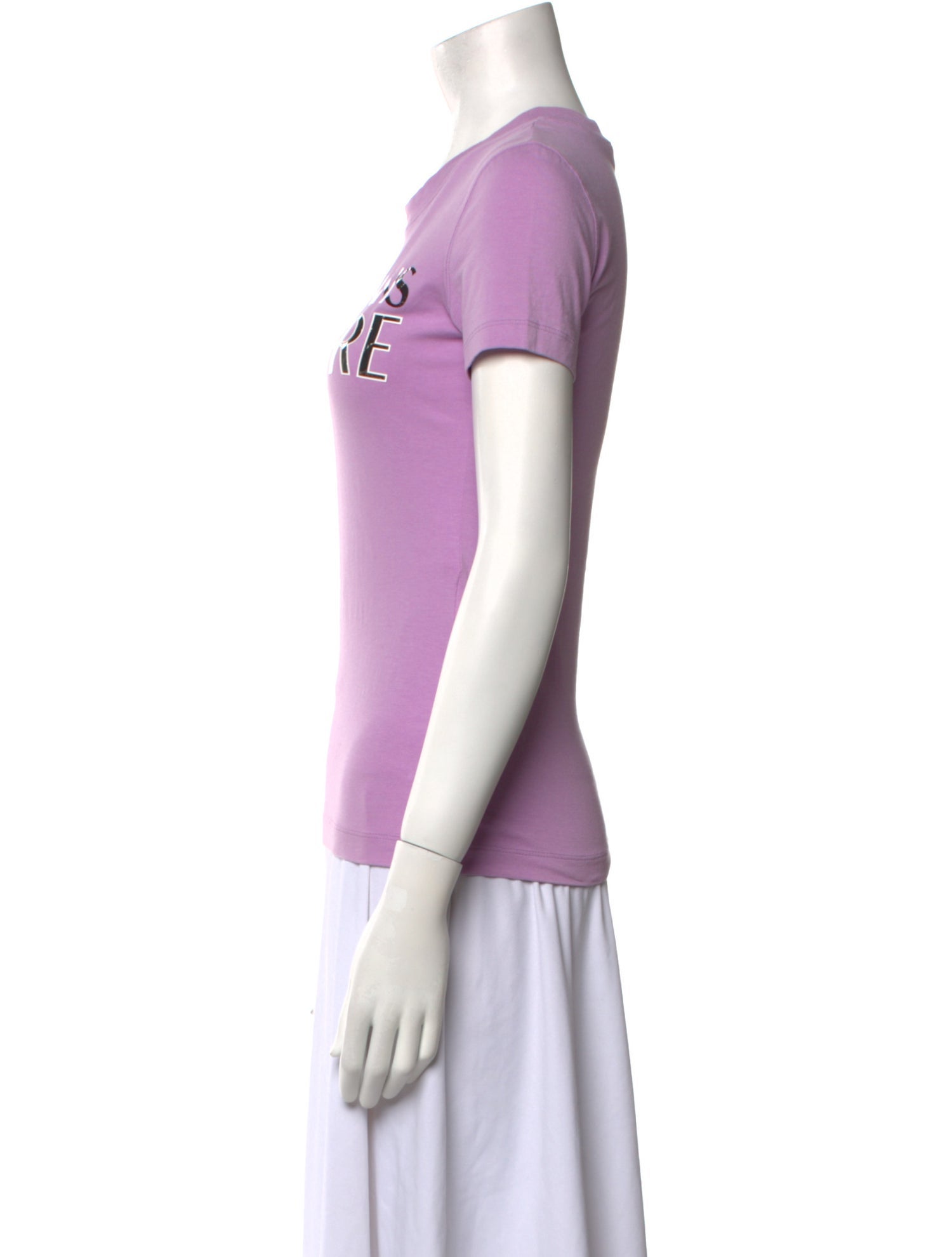 Versace Jeans Couture Graphic Print Crew Neck T-Shirt