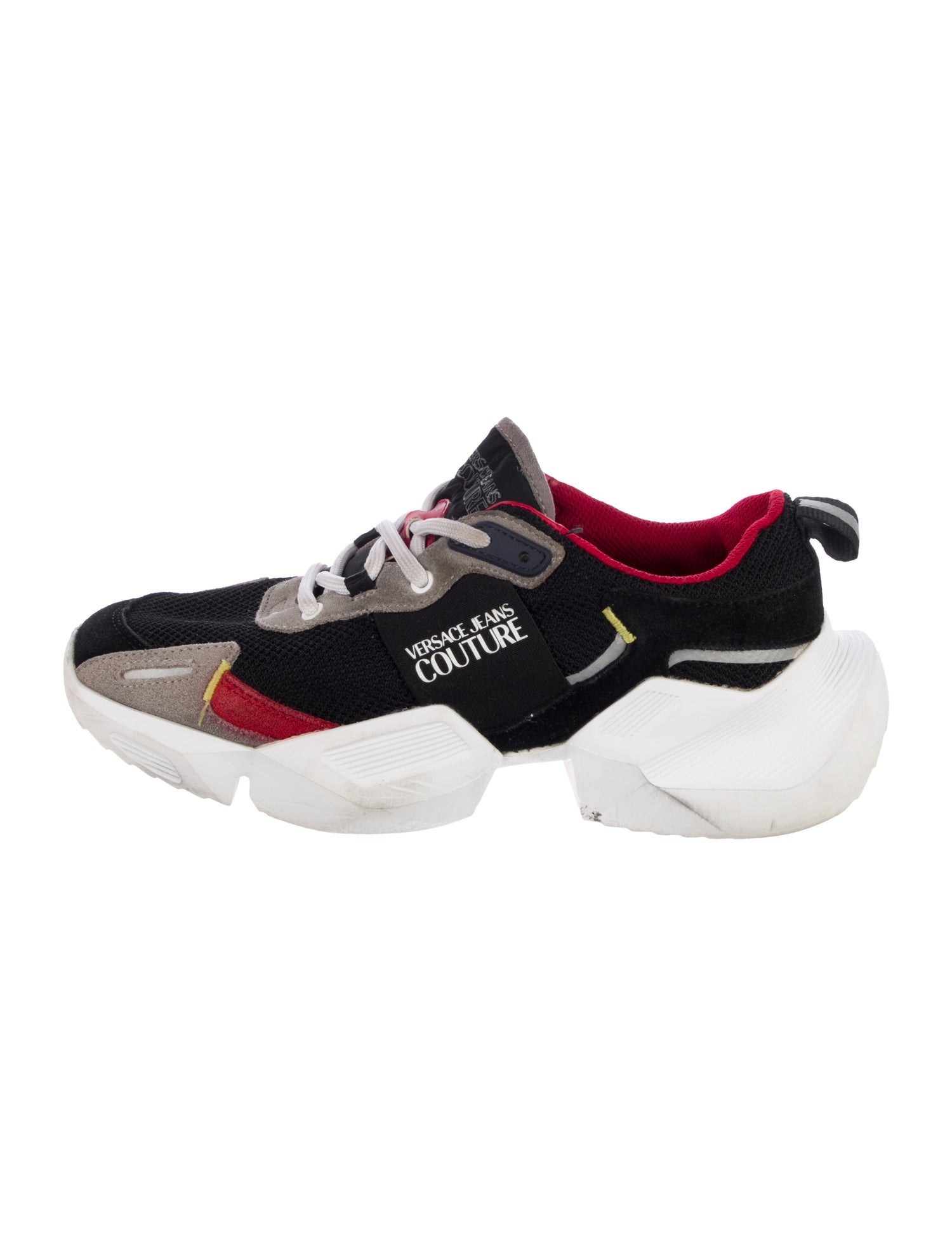 Versace Jeans Couture Colorblock Pattern Sneakers