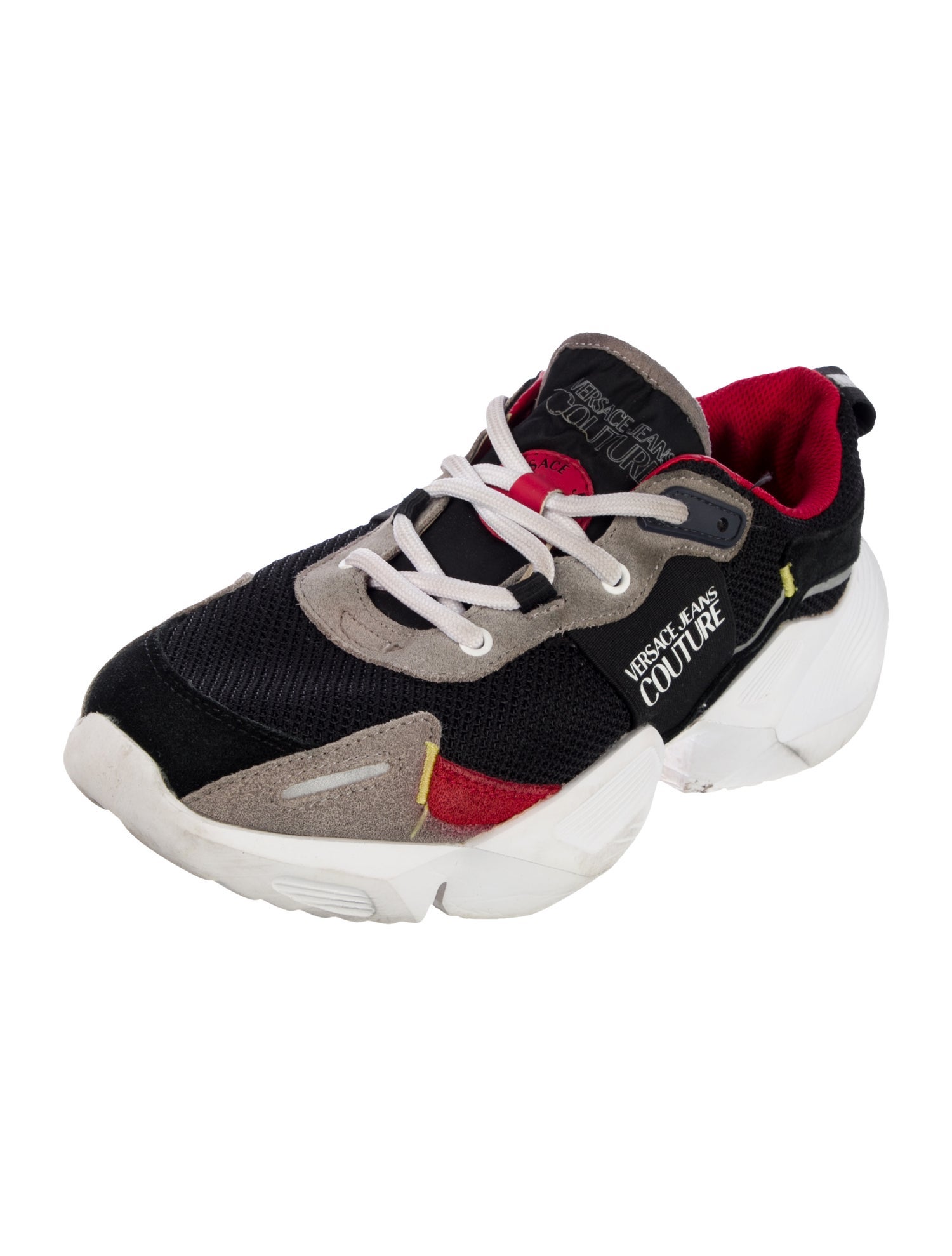 Versace Jeans Couture Colorblock Pattern Sneakers