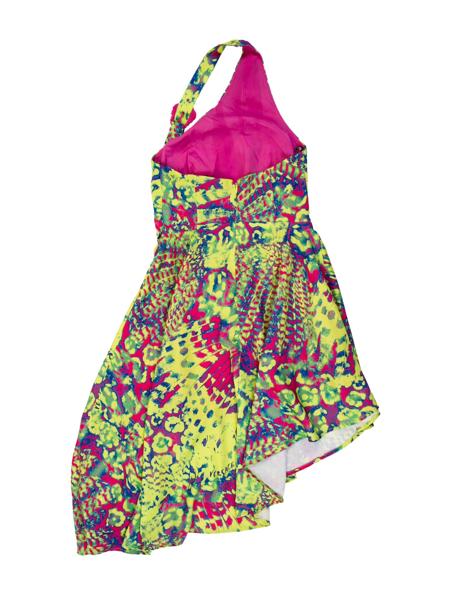 Versace Jeans Couture Printed Midi Length Dress