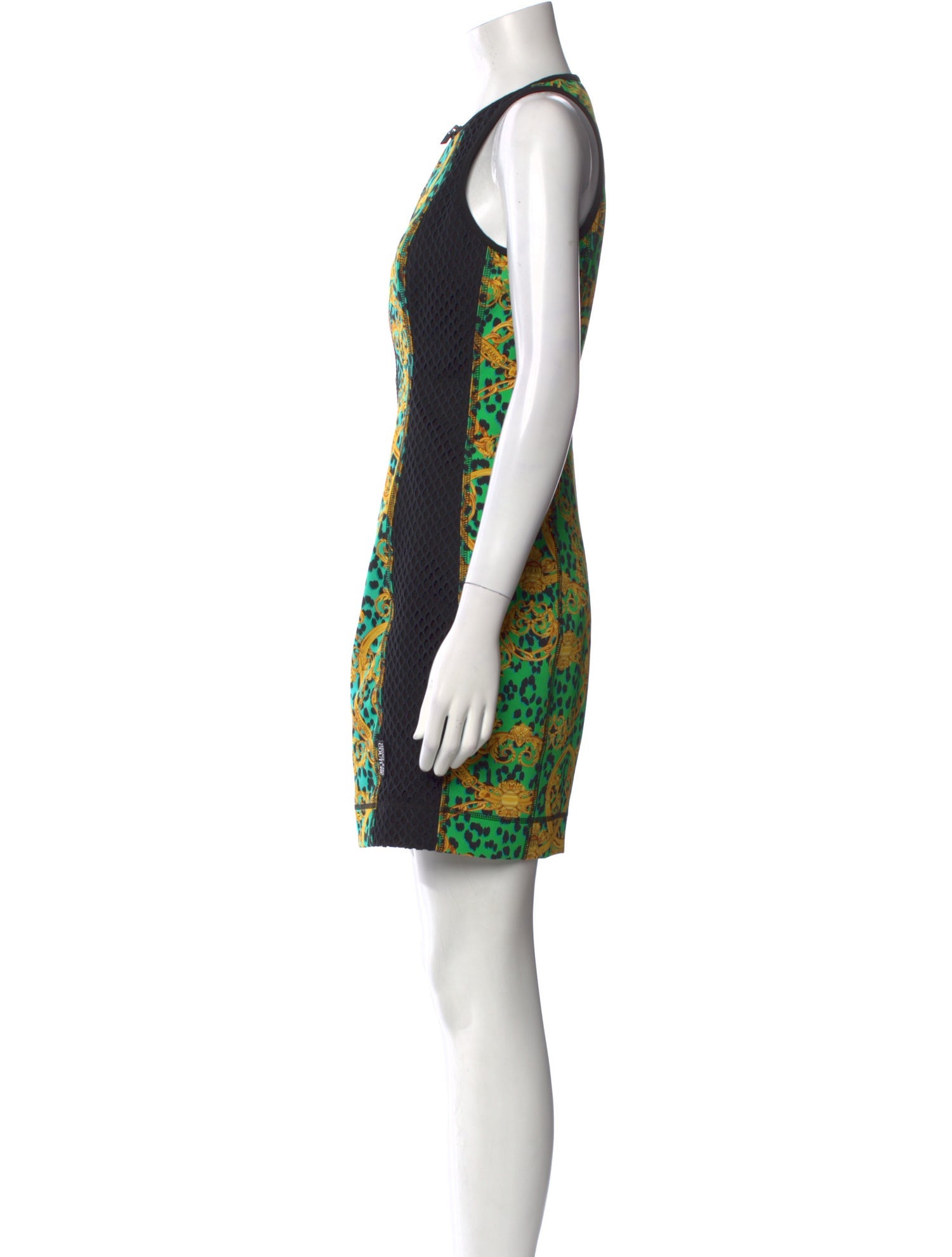 Versace Jeans Couture Printed Mini Dress