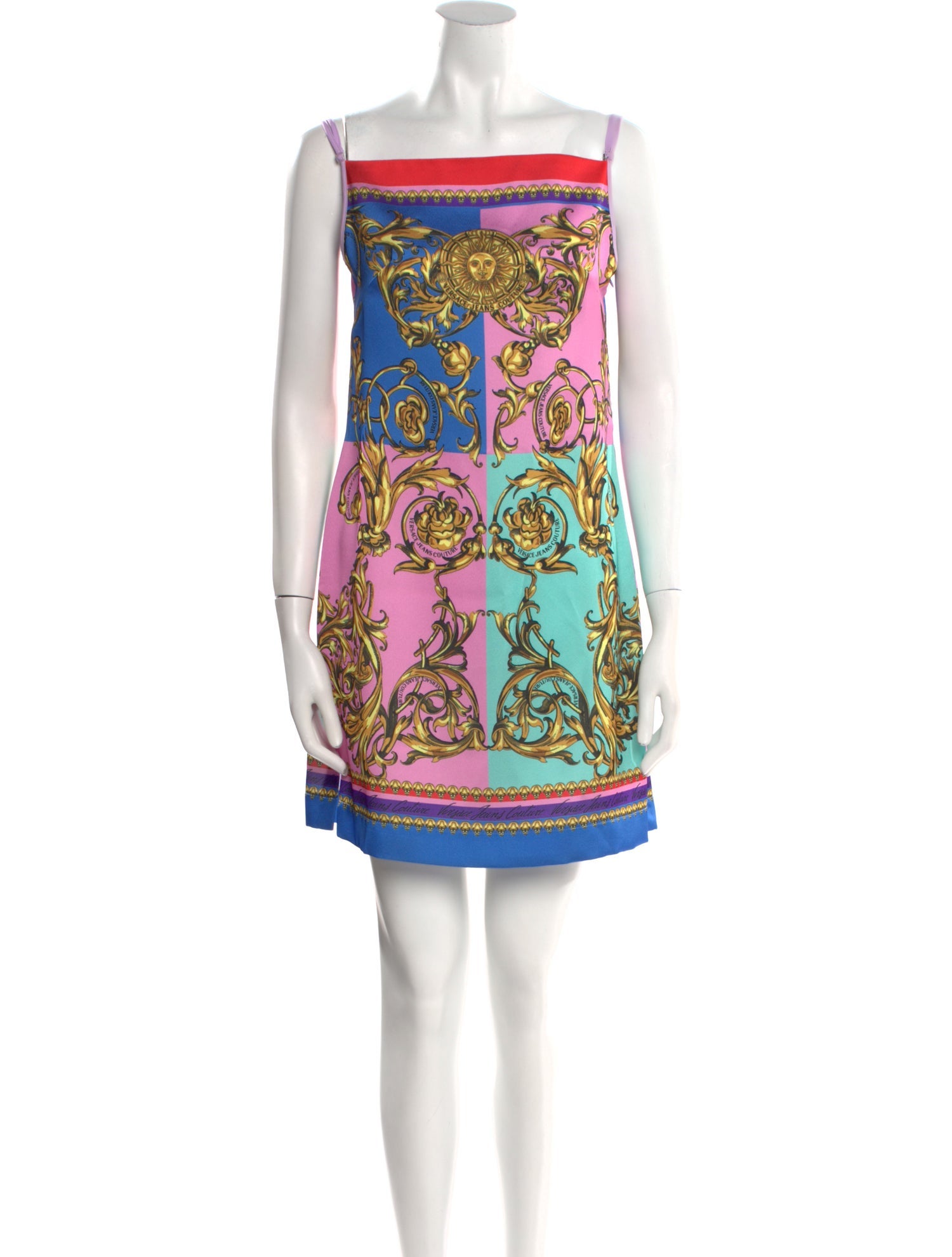 Versace Jeans Couture Printed Mini Dress