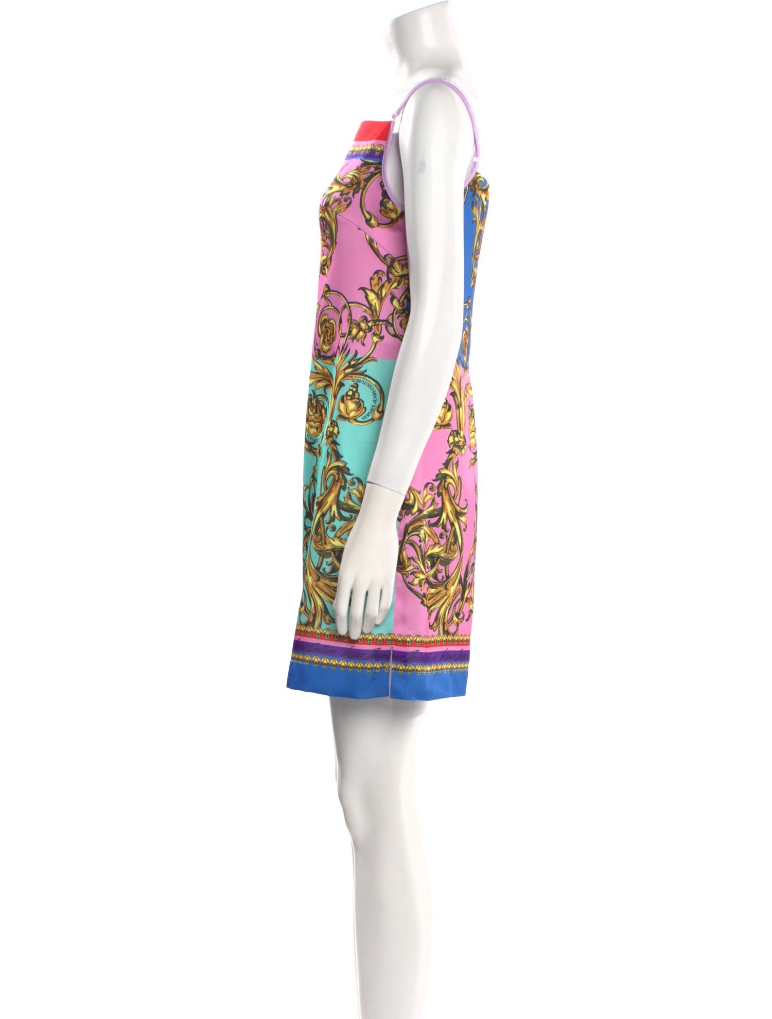 Versace Jeans Couture Printed Mini Dress