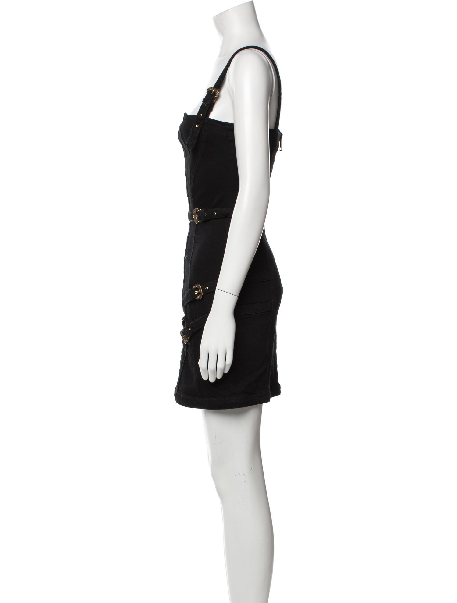 Versace Jeans Couture Square Neckline Mini Dress w/ Tags
