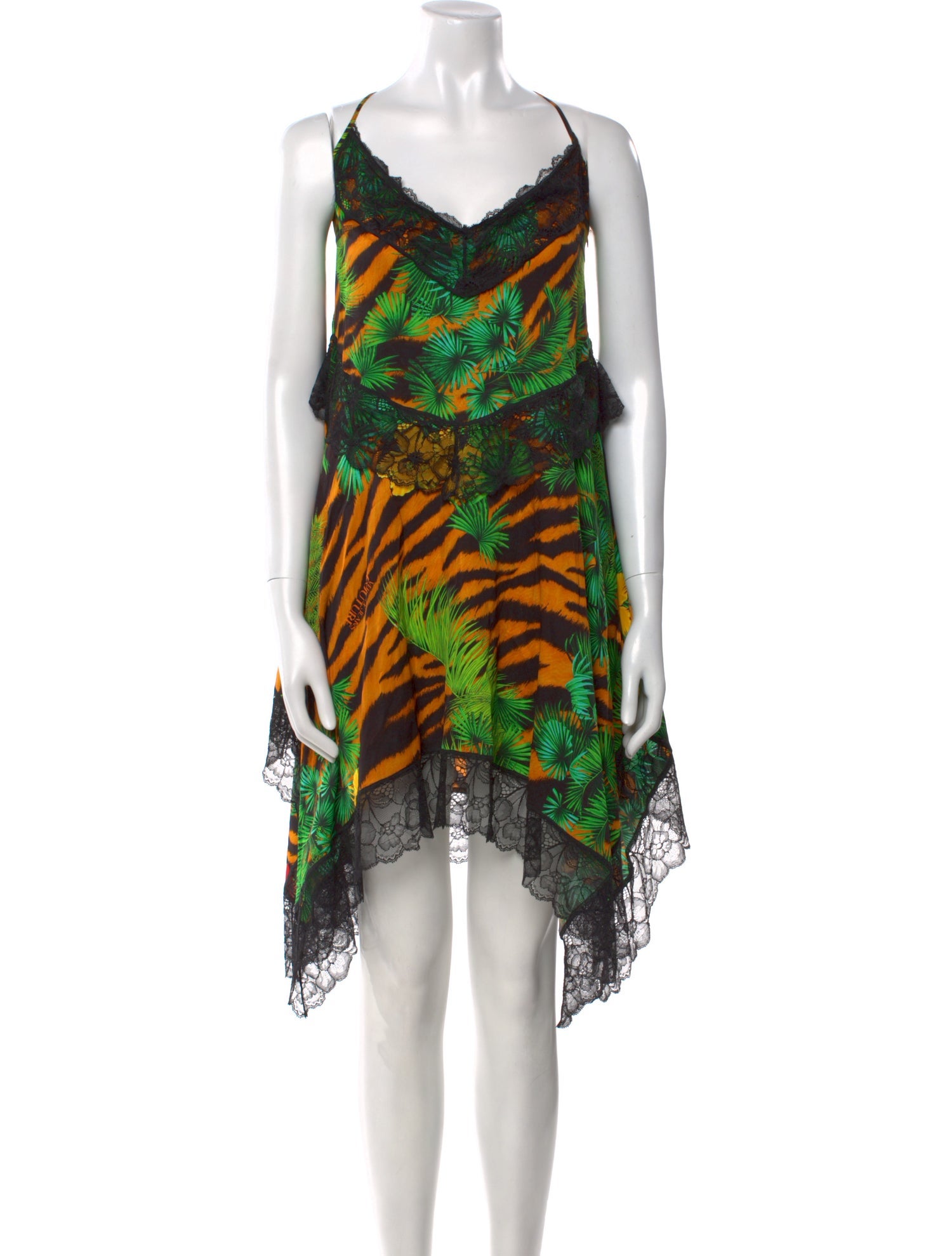 Versace Jeans Couture Printed Midi Length Dress w/ Tags