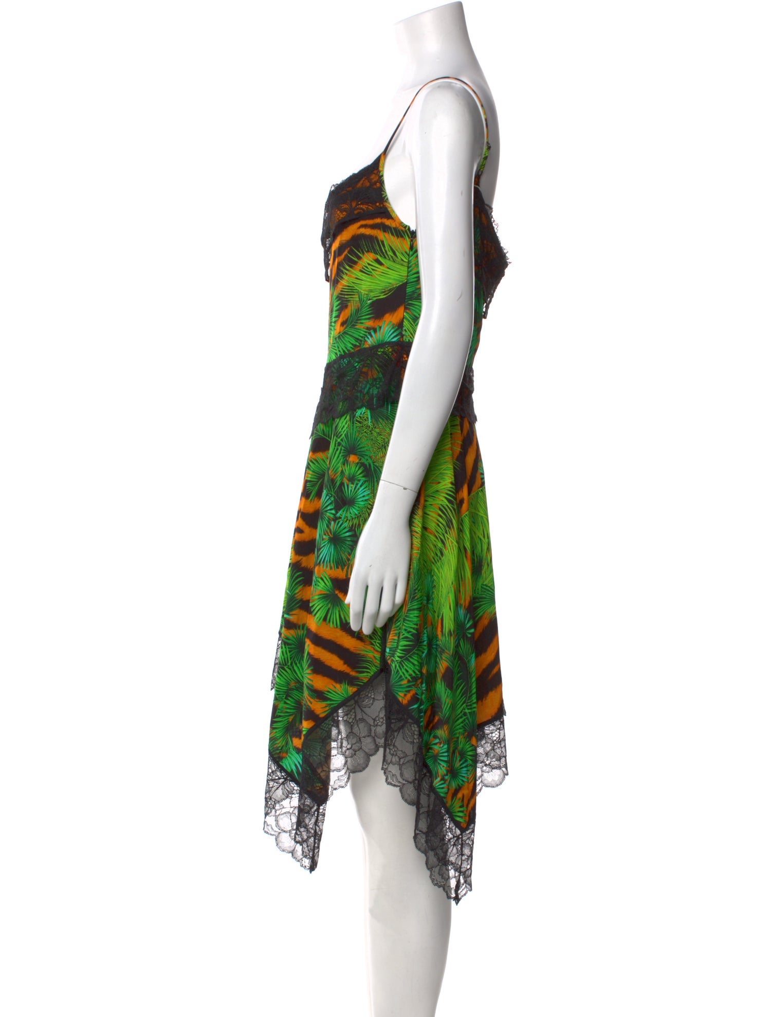 Versace Jeans Couture Printed Midi Length Dress w/ Tags