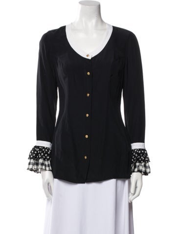 Versace Jeans Couture Tops Vintage Late 1990's - Early 2000's Button-Up Top S