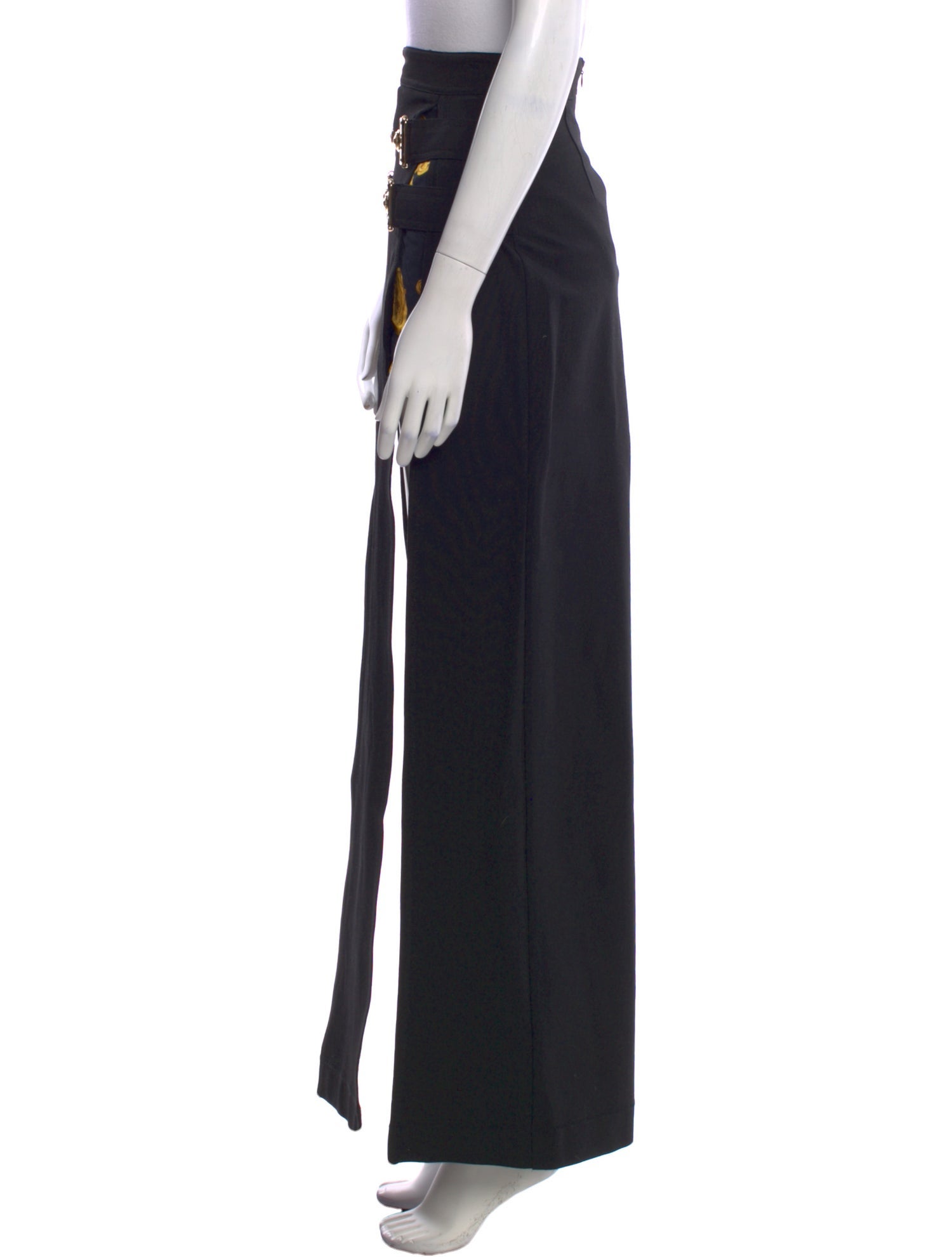 Versace Jeans Couture Virgin Wool Long Skirt w/ Tags