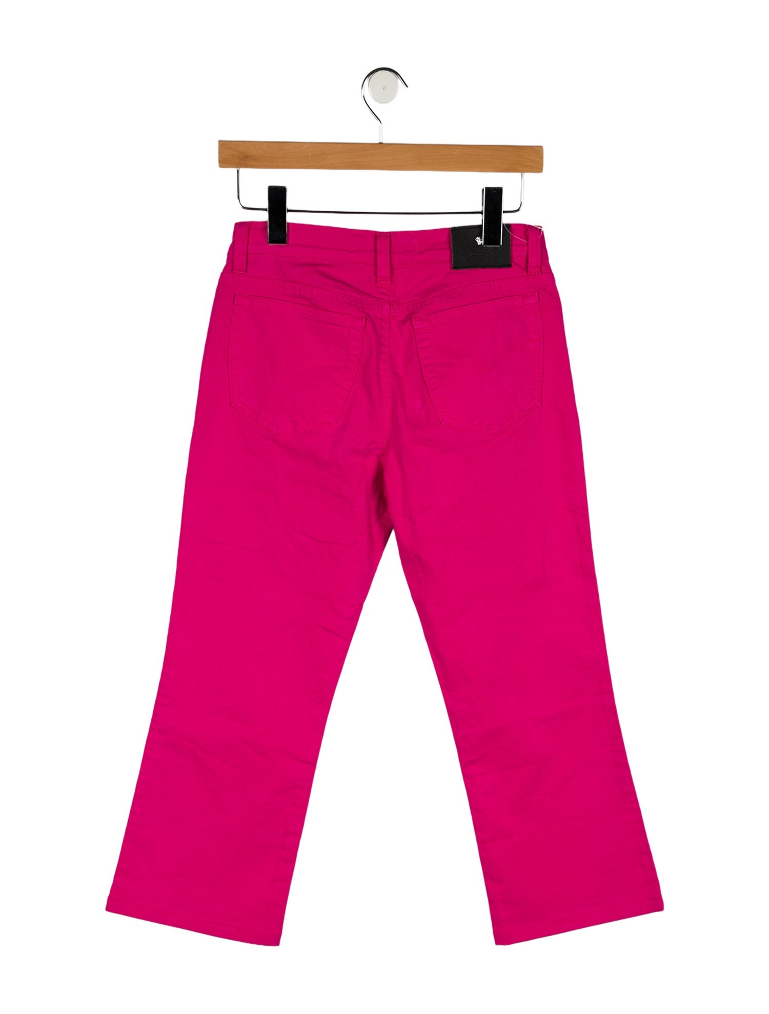 Versace Jeans Couture Low-Rise Straight Leg Jeans