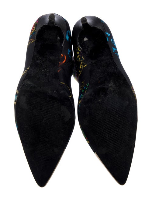 Versace Jeans Couture Neoprene Printed Sock Boots