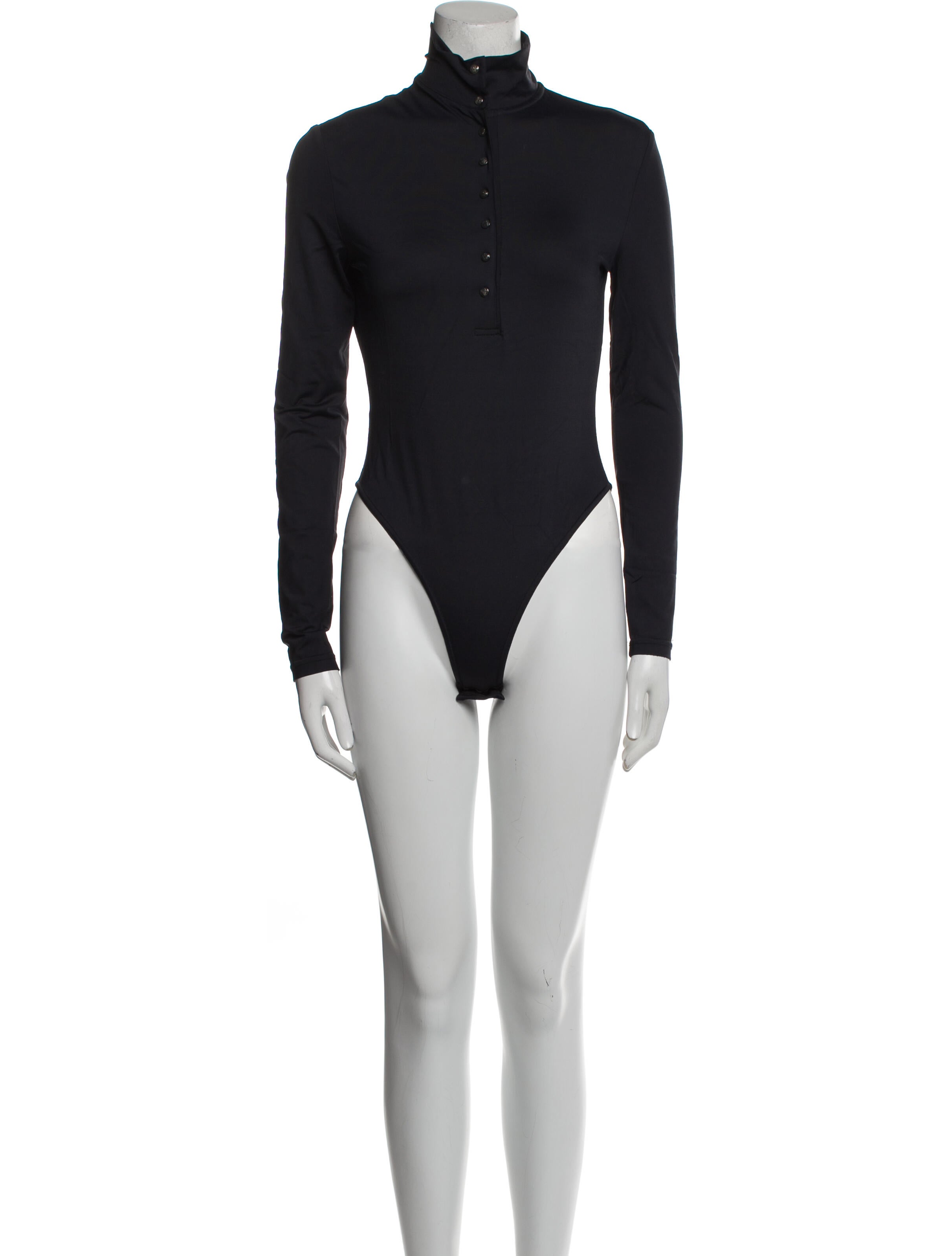 Versace Jeans Couture Turtleneck Long Sleeve Bodysuit