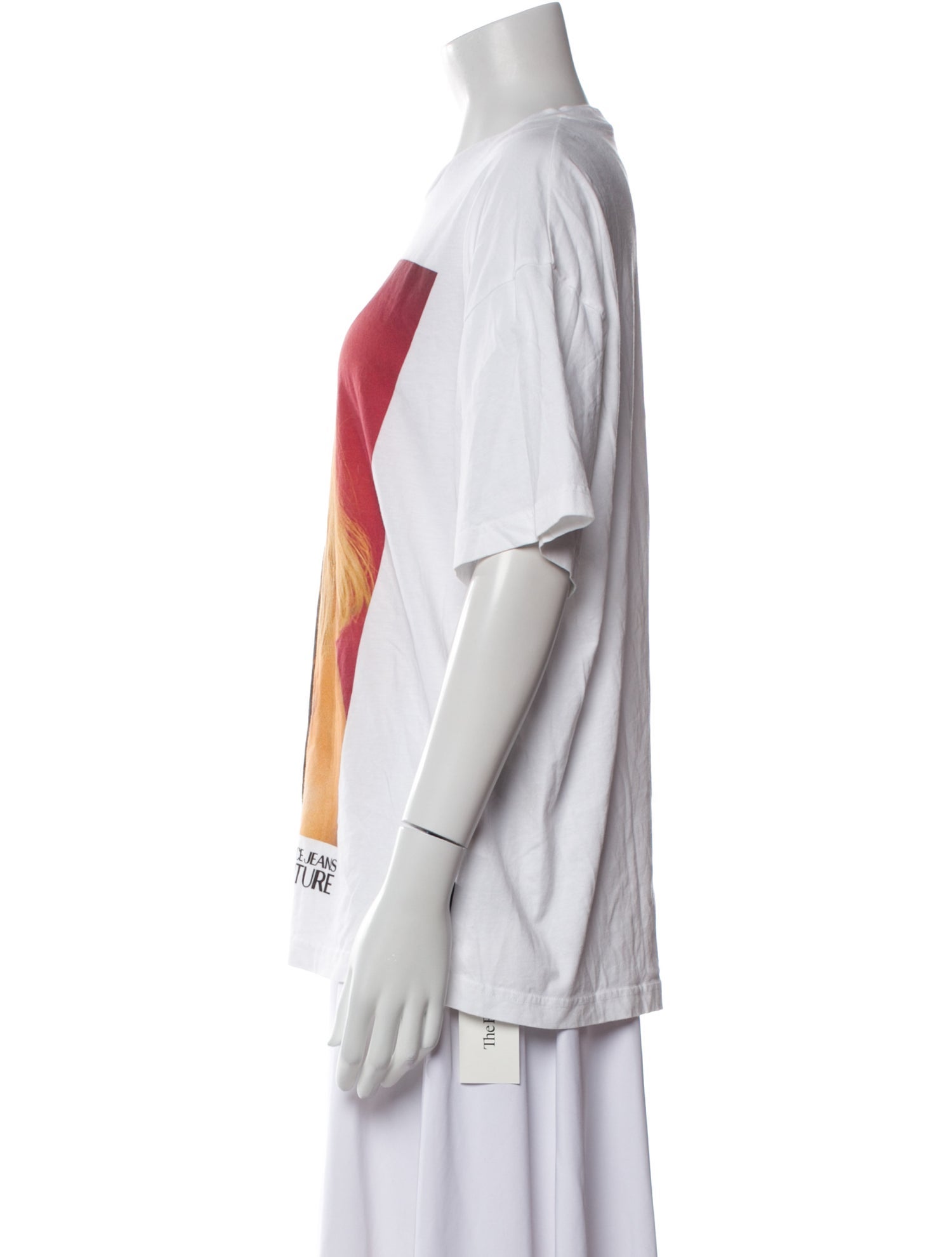 Versace Jeans Couture Graphic Print Crew Neck T-Shirt