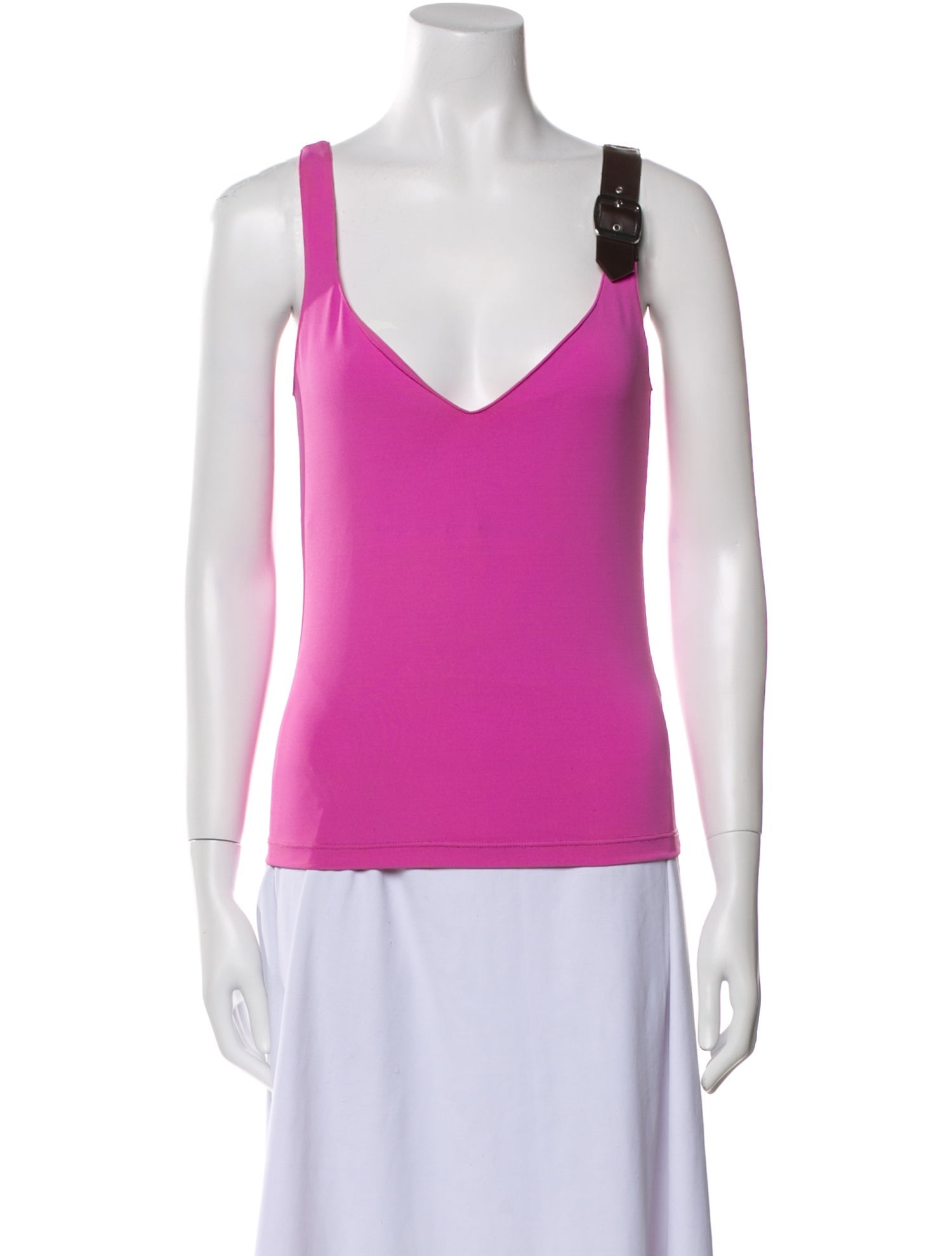 Versace Jeans Couture V-Neck Sleeveless Top