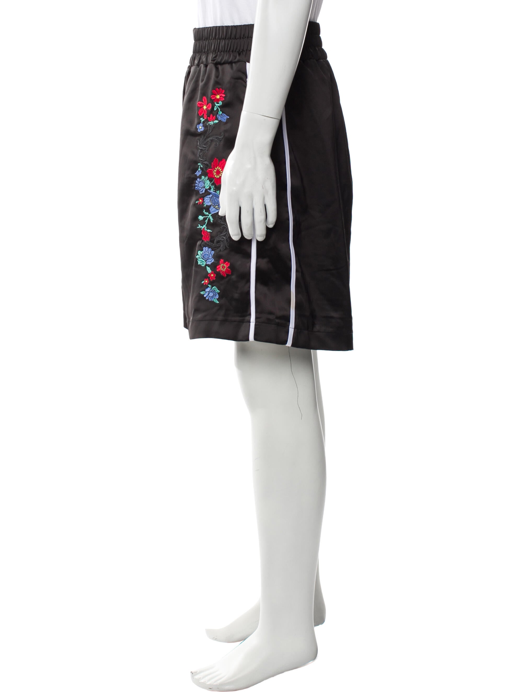 Versace Jeans Couture Floral Print Jogger Shorts