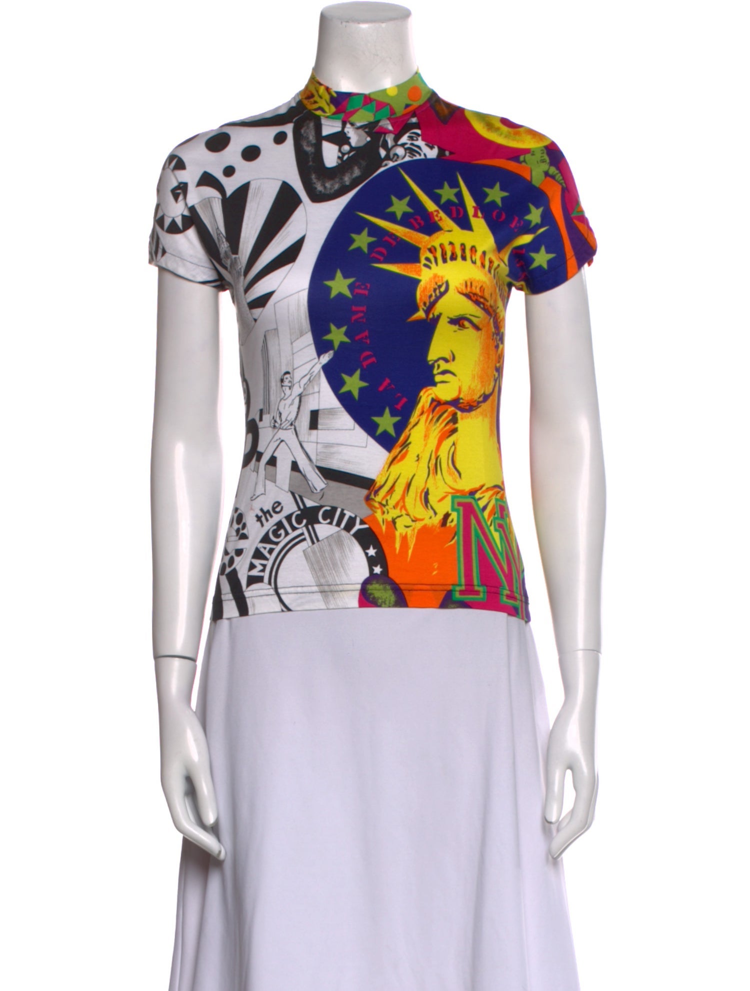 Versace Jeans Couture Vintage Late 1980's - Early 1990's T-Shirt