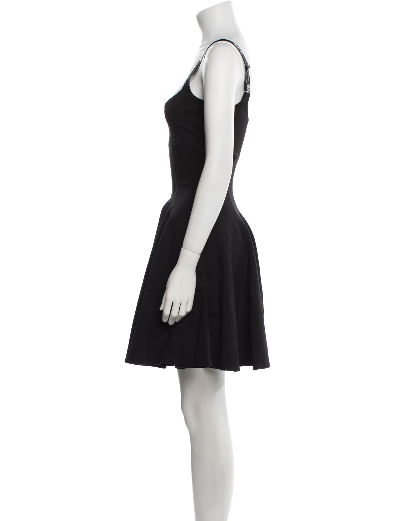 Versace Jeans Couture Square Neckline Mini Dress