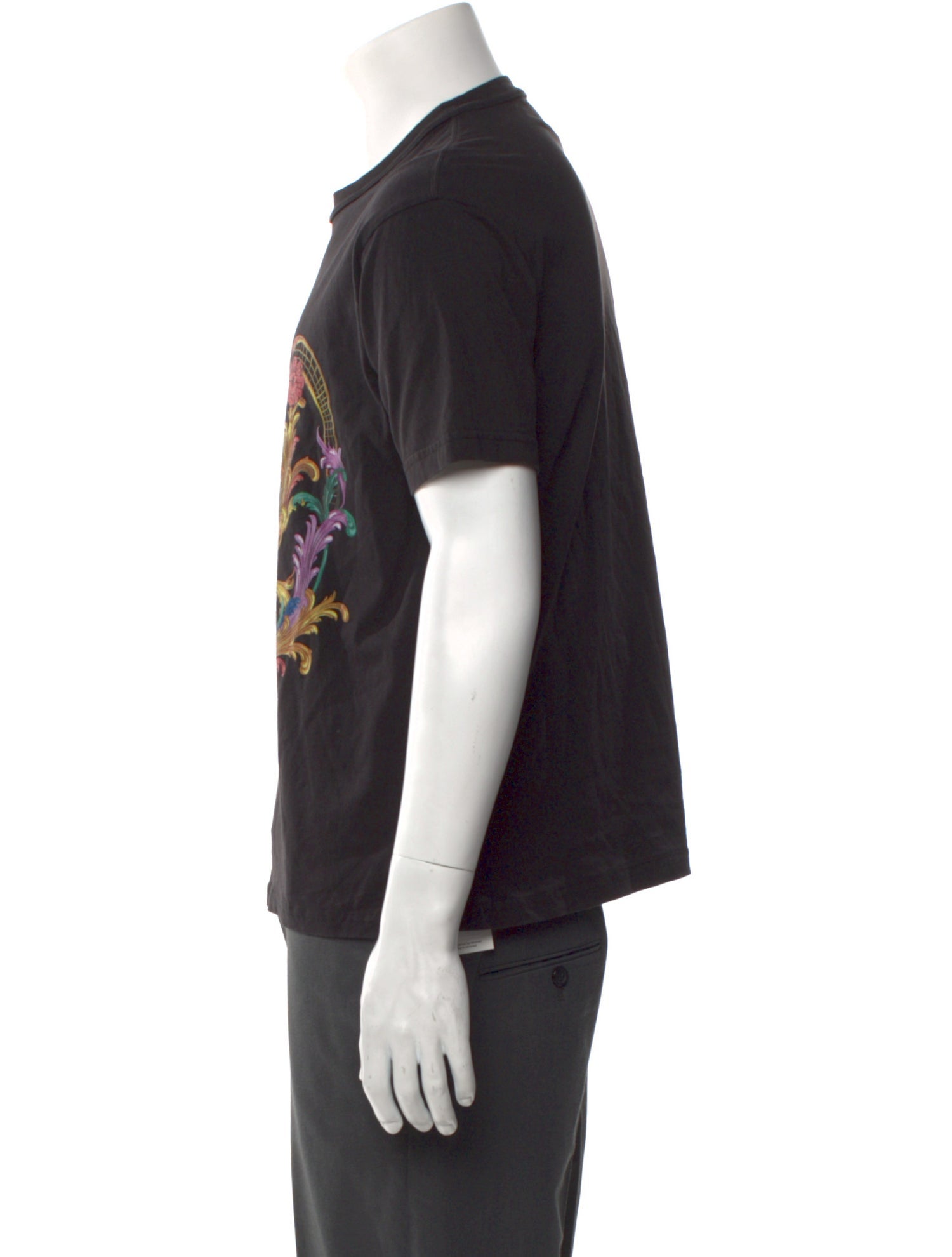 Versace Jeans Couture Graphic Print Crew Neck T-Shirt