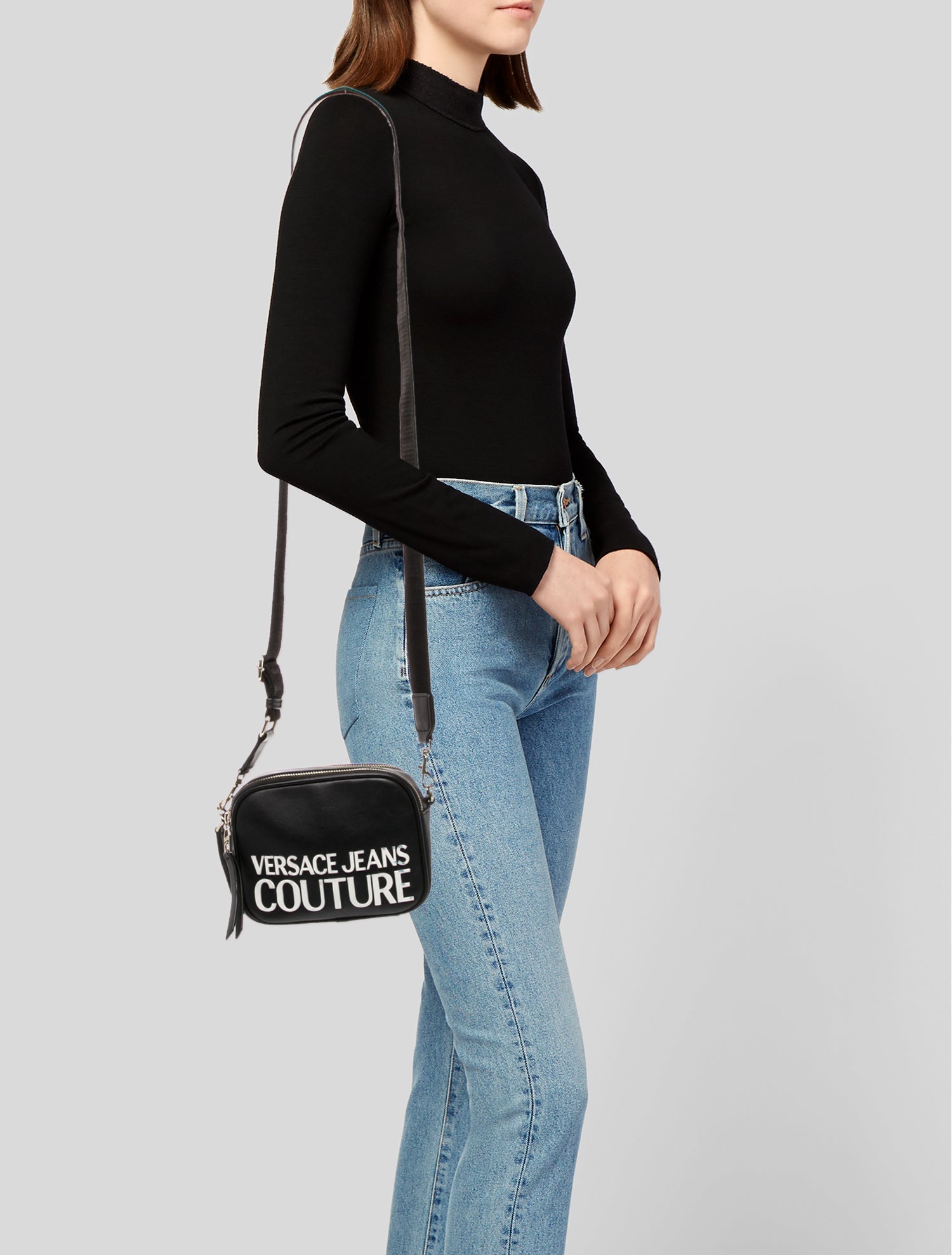 Versace Jeans Couture Leather Crossbody Bag