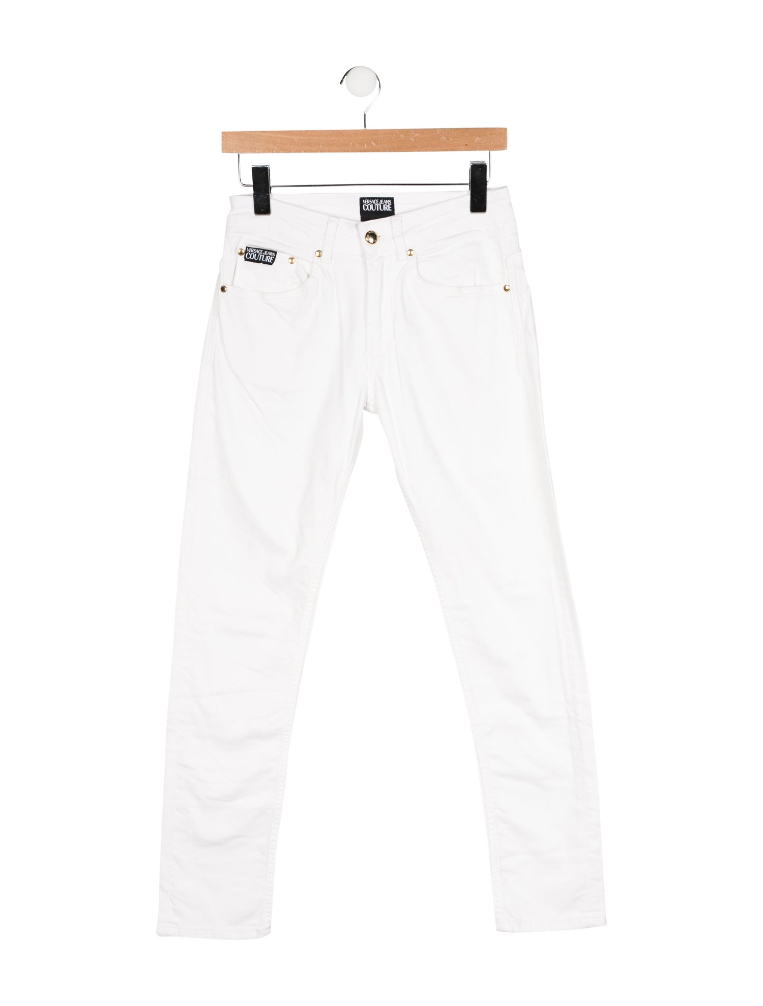 Versace Jeans Couture Mid-Rise Skinny Leg Jeans