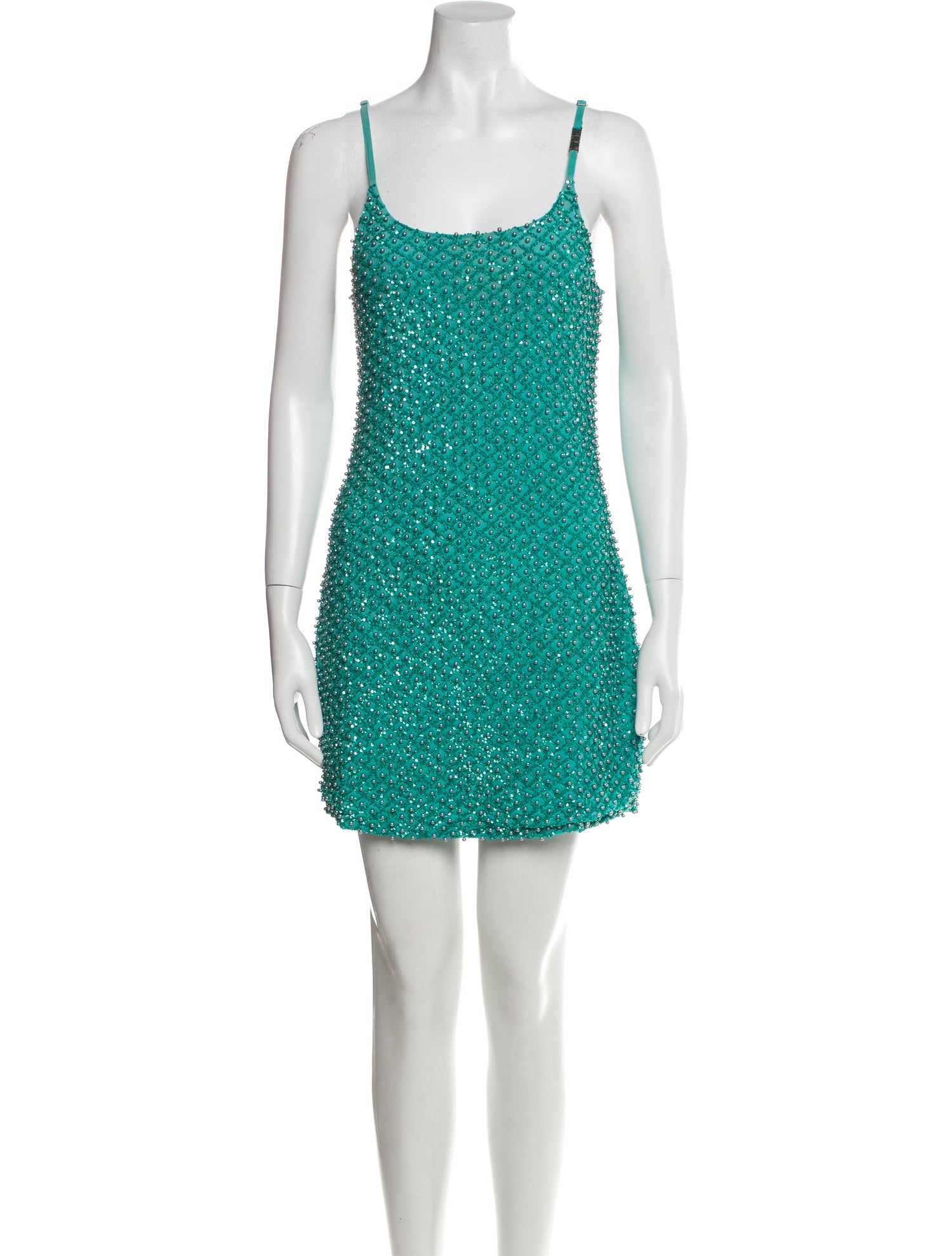 Versace Jeans Couture Scoop Neck Mini Dress w/ Tags