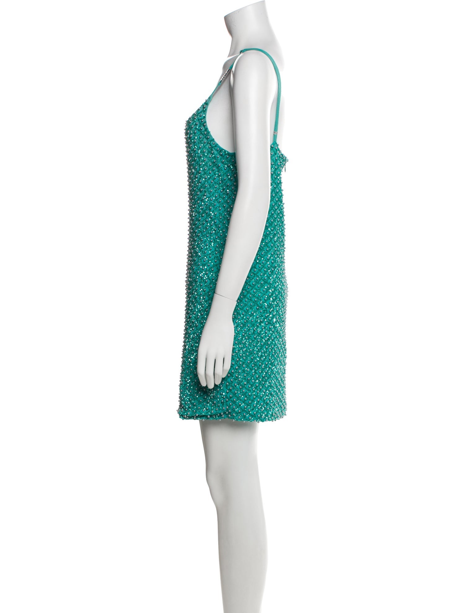 Versace Jeans Couture Scoop Neck Mini Dress w/ Tags