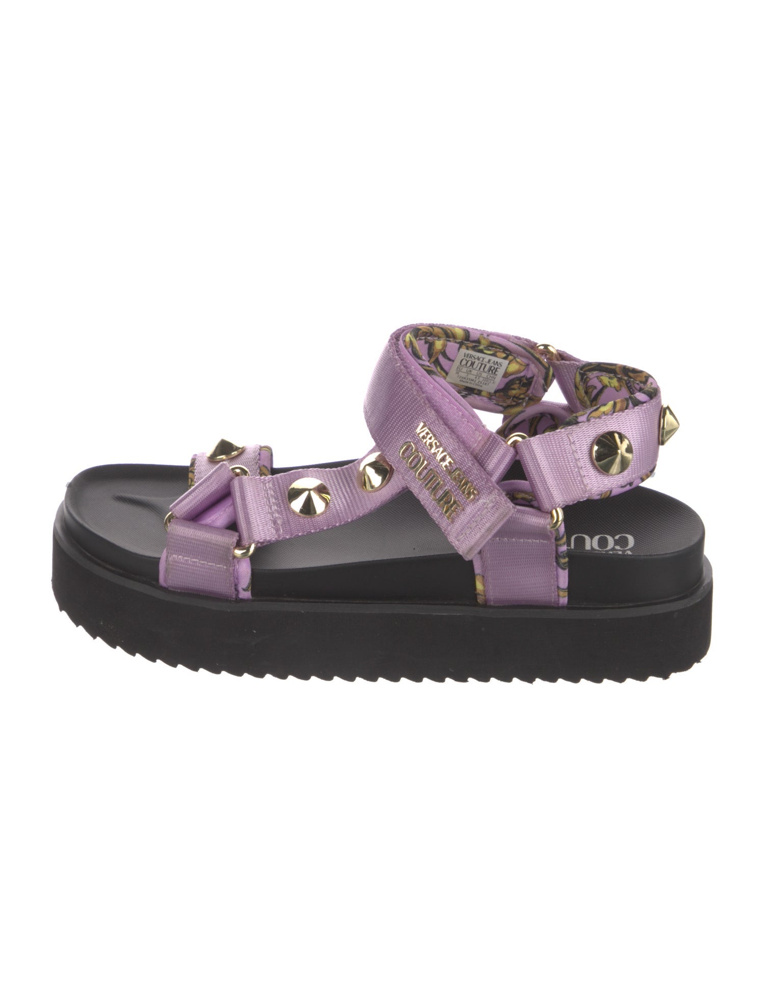 Versace Jeans Couture Patterned Espadrilles