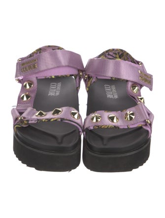 Versace Jeans Couture Patterned Espadrilles