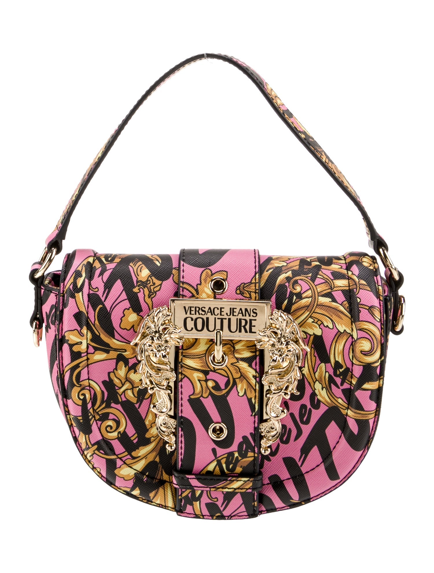 Versace Jeans Couture Leather Top Handle Bag