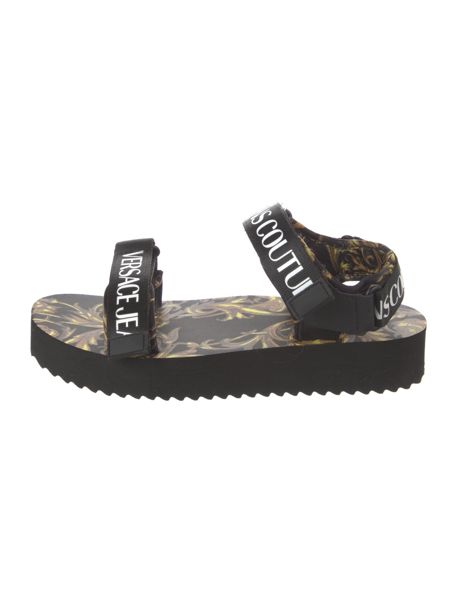 Versace Jeans Couture Rubber Printed Sandals