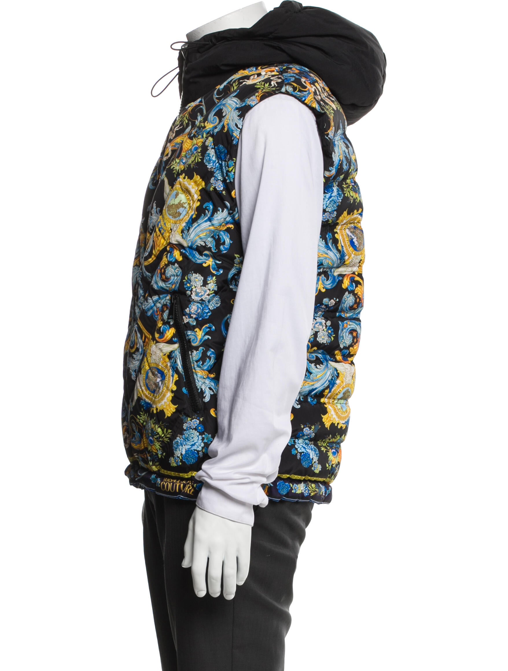 Versace Jeans Couture Floral Print Vest