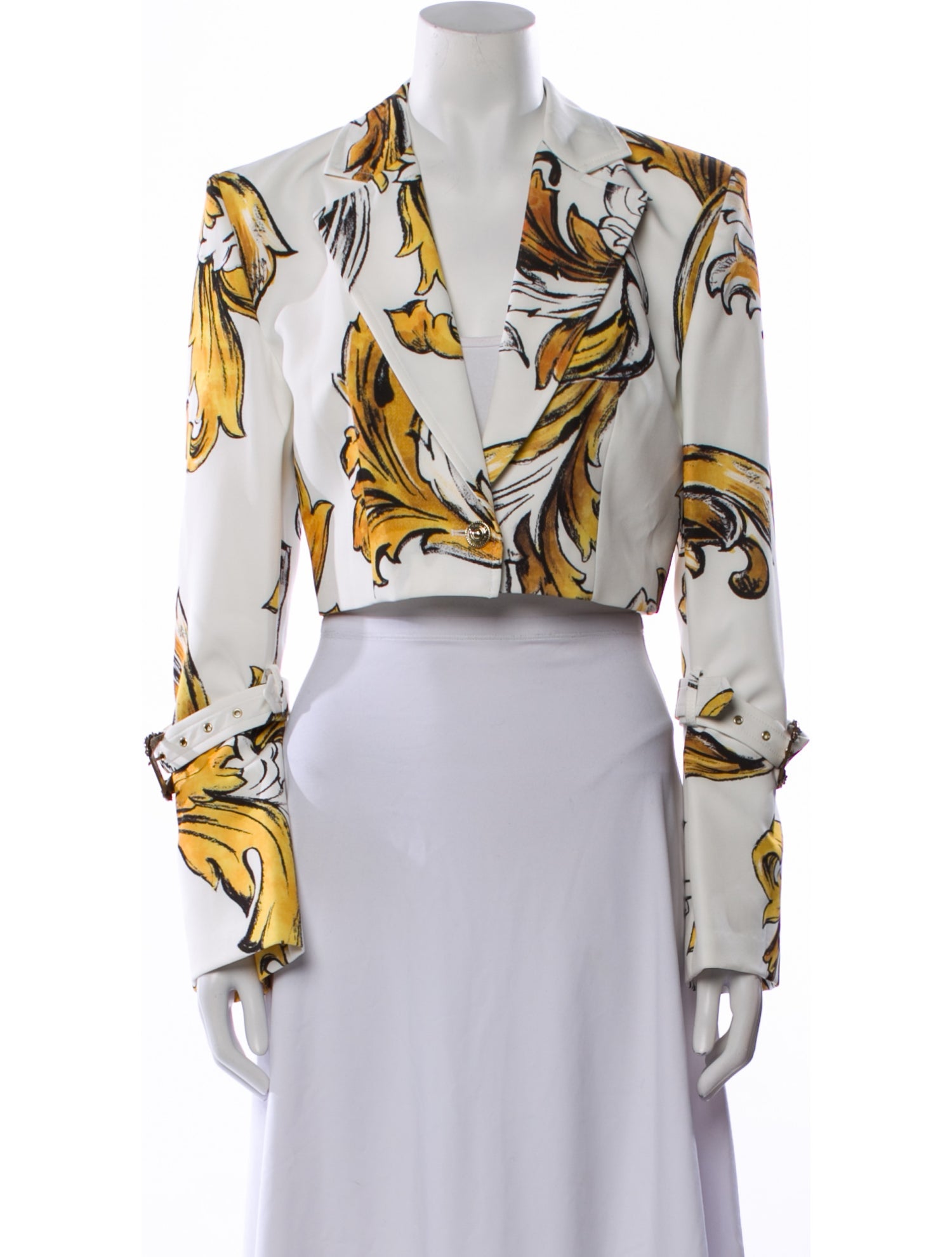 Versace Jeans Couture Floral Print Evening Jacket w/ Tags