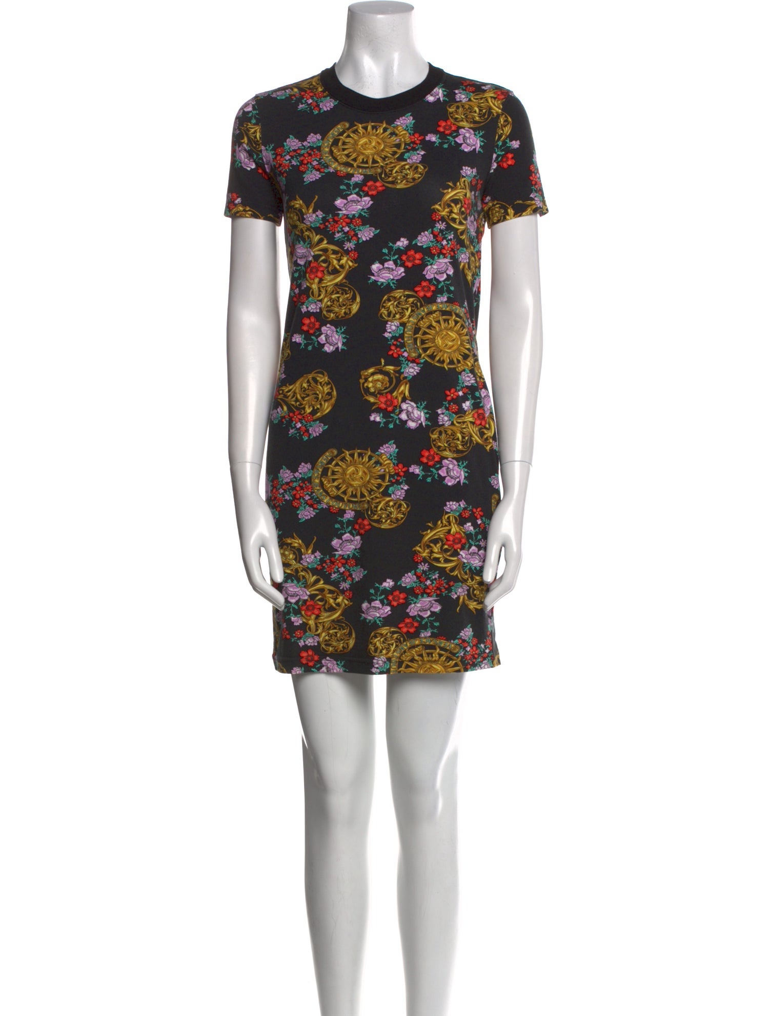 Versace Jeans Couture Printed Mini Dress