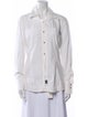 Versace Jeans Couture Long Sleeve Button-Up Top