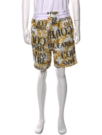 Versace Jeans Couture Printed Jogger Shorts