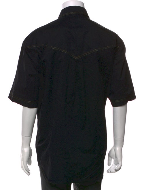 Versace Jeans Couture Graphic Print Three-Quarter Sleeve Shirt