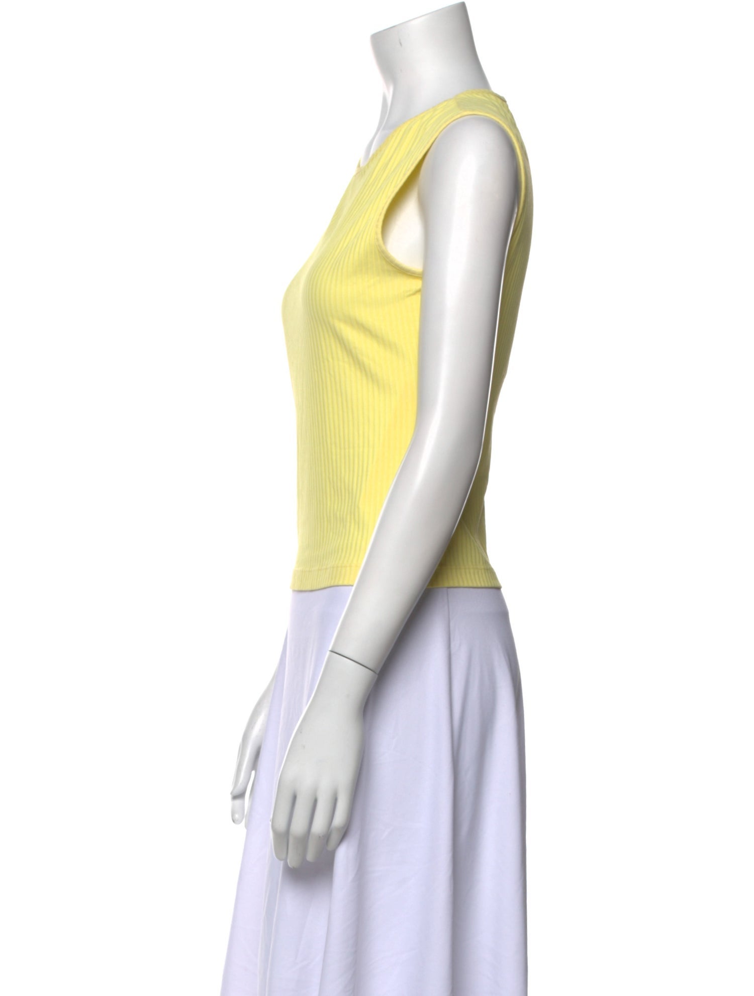 Versace Jeans Couture Scoop Neck Sleeveless Top