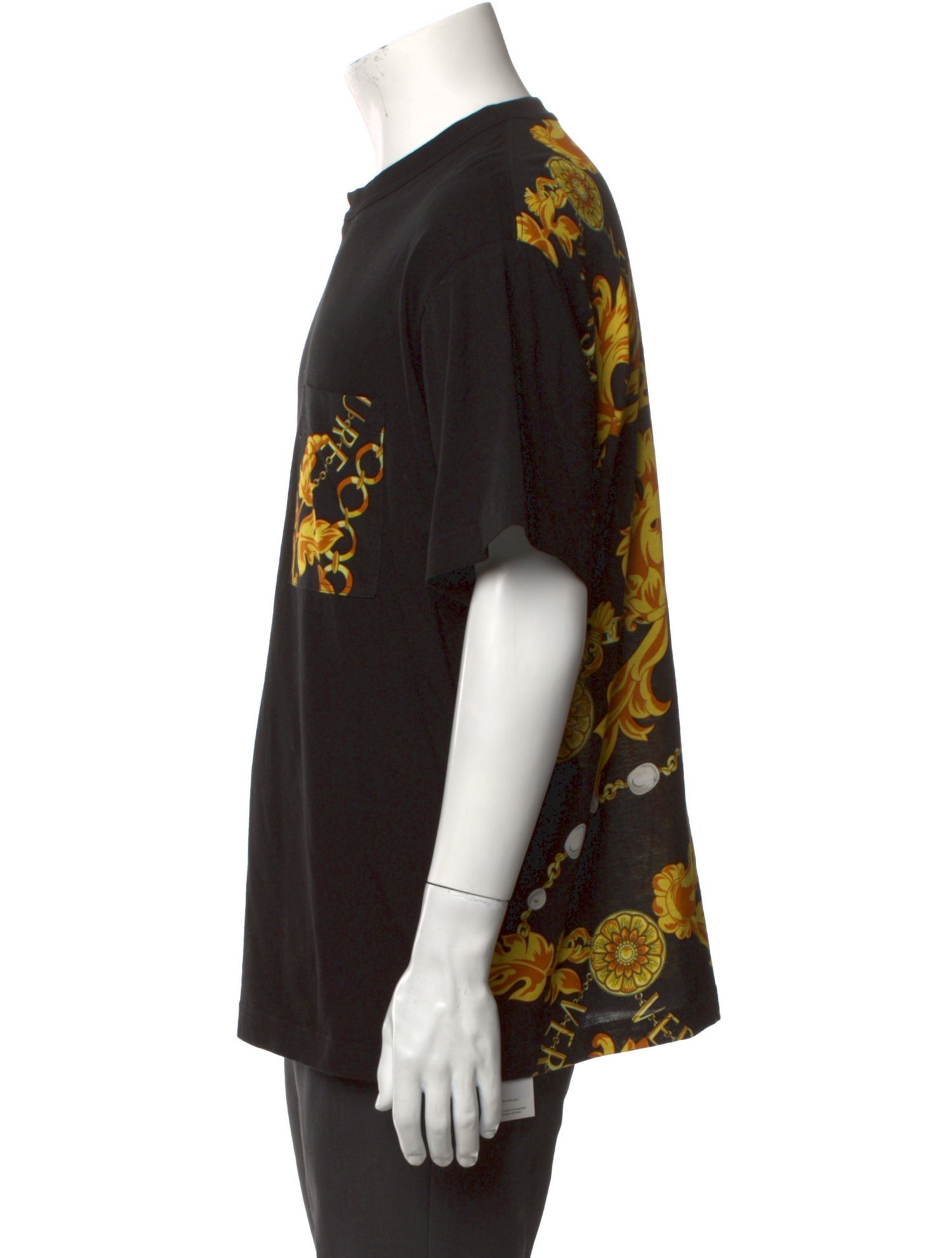 Versace Jeans Couture Graphic Print Crew Neck T-Shirt