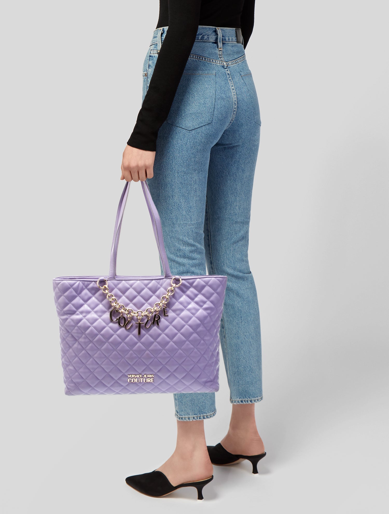 Versace Jeans Couture Leather Tote